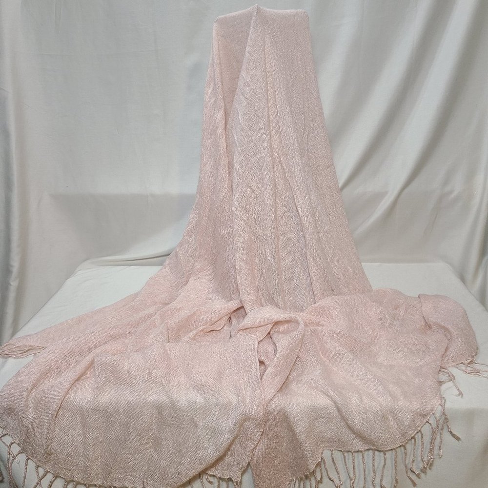 Shimmery Pink pashmina